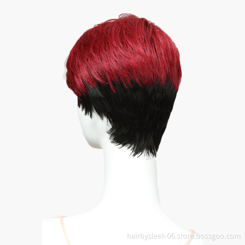Wigs hongkong south africa short human hair lace front